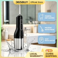 Oral Irrigator Water Flosser Electric Dental Flosser Teeth Cleaning 6 Replaceable Jet Tips Portable 