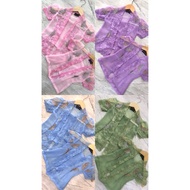 Balinese Women's Embroidered Children's Kebaya, New Kutu Short Sleeve Model, Age Invitation 12345678