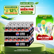 [SALE 25.6] Combo 2 Thùng 24 Lon Pepsi Không Calo (320ml/lon)