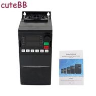 VFD 2HP 220V Frequency Range 0-400Hz Rated Current 6.8A Overcurrent Protection