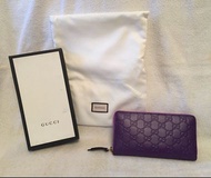 全新Gucci Wallet 銀包 (紫色)