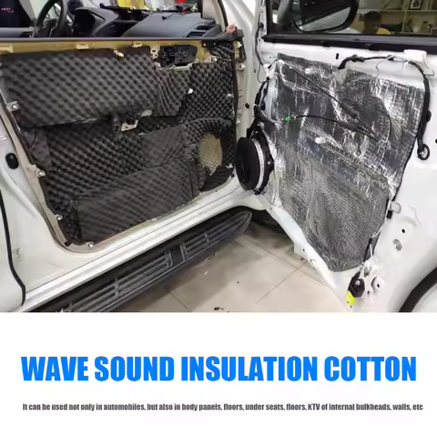 18mm Thick Car Sound Proofing Foam Anti Noise Insulation Sound Deadening Mat