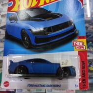 Hotwheels hot wheel wheels ford mustang dark house matt blue