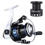 Mifine Spinning Reel Ultralight ice Fishing reel 6+1BB 5.1：1 17lbs Max Drag Ultra Smooth Powerful Wh