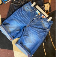 Men's 5O1 Denim Whisker Denim Short Jeans