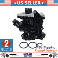 AP01 NEW Electronic Water Pump Thermostat Housing Assembly For VW Golf Passat Tiguan 06L121111H 06L1