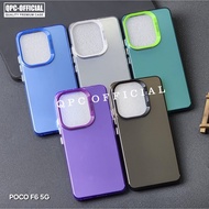 Case poco F6 5G Case IMD Hologram Case Hybrid poco F6 5G