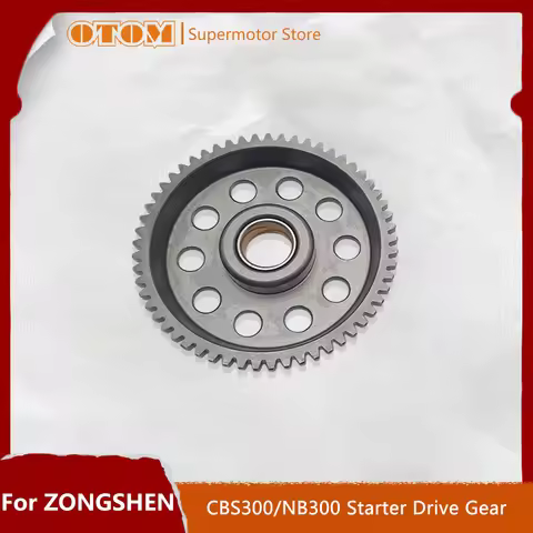 Motorcycle Accessories 57T Starter Drive Gear Plate For ZONGSHEN ZS174MN-3 CBS300 ZS172FMM-3A CB250-