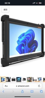 MobileDemand Flex 10B Windows 10 堅固觸控螢幕平板4g 128gb電腦 – 超輕 – 10.2 吋顯示器,3000mAh 電池,四核心 Celeron N4100 – 企業行動現場工作 – 重型平板電腦