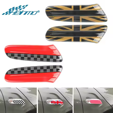 For Mini Cooper Accessories Clubman F55 F57 F56 Car Sticker Turn Signal Fender Cover For Mini Clubma