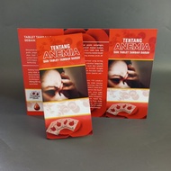 Leaflet Health Brochure/ - About Anemia and Enhancementtablet Blood Booster/ - Leaflet ANEMIA.