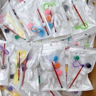 DIY Bear Keychain Coloring Set Children's Cute Statue