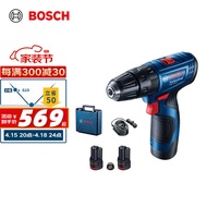 博世（BOSCH）GSB 120 12V充电式手电钻电动螺丝刀家装多功能锂电冲击钻 双电版