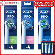 (ORIGINAL SG) Oral B Electric Toothbrush Head Replacement Refill - Compatible Oral B Pro Smart Vitality Advanced Power