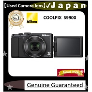 [ Used Camera ] Nikon Digital Camera COOLPIX S9900 Optical 30x 16.05 million pixels Black S9900BK