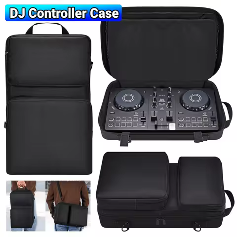 Portable Storage Bag Protective Carry Case with Adjustable Shoulder Strap for Pioneer DDJ-200/DDJ-We