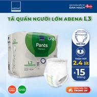 Danish Abena Pants Premium L3 adult diaper Pants (2400ml) (15 pieces)