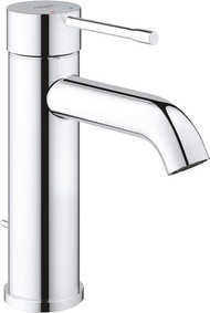 GROHE Essence Single Lever Basin Mixer Tap - S size with Pop-up Waste Set (2 Colours available)