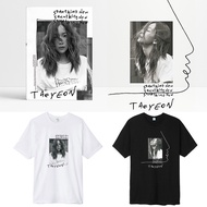 Girls' Generation Kim Taeyeon Album Merchandise Same Style Short-Sleeved T-Shirt Men Women Bottoming