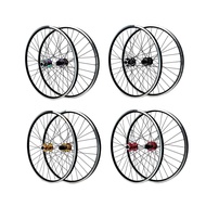 26 27.5 29 Inch Disc V Brake Mountain Bicycle Wheel Set Front 2 Rear 4 Bearings 12 Speed Quick Release Wheels