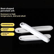 pufangnice 5Pcs Porcelain Ark Smelting Boat Set Ship Type Jewelry Making Tools High Temperature Resi