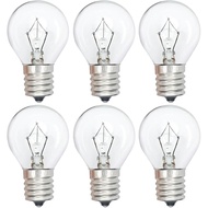 Mentol Lampu Lava 25 Watt S11 E17 Base Mentol Lampu Gantian Asal untuk Lampu Lava 14.5" dan Lampu Gl