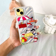 I.Case_Store 2 Dazzle 3D Wave Motif SInchan and CompatibleFamily with iphone 7 8 Plus X Xs Max XR 11