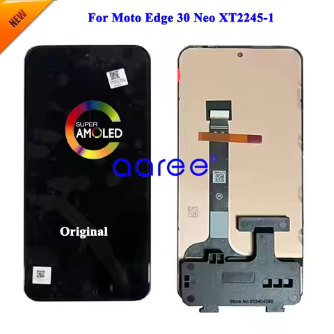 AMOLED LCD Screen Original For Moto Edge 30 NEO LCD Display For Moto XT2245-1 Display LCD Screen Tou
