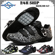 Cycling Shoes Black Cycling Shoes Non Cleats Men Roadbike Without Cleats Non Locking Bike Shoes Road Bike Shoes Mountain Bike Shoes Rb Speed Women Size 36-47
