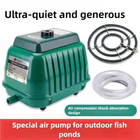 RESUN LP-20 LP-40 LP-60 LP-100 LP-200 aerator large aquarium fish pond oxygenation machine fish pond