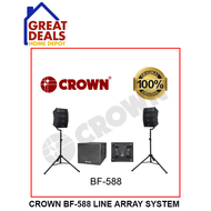 GREAT DEALS CROWN BF-588 LINE ARRAY SYSTEM SPEAKER