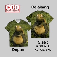 Kaos FullPrint Motif Sticker Meme Lucu Terbaru | T Shirt AOP Motif Sticker Meme Lucu Depan Belakang