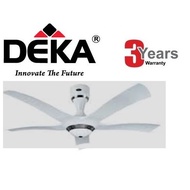 Deka Sv5 (56 ) White Ceiling Fan (NON RETURNABLE)