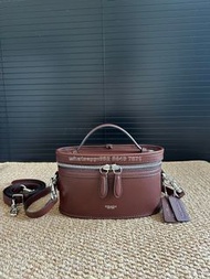 🎀順豐包郵 全新Coach Trail Bag 18 棕色 皮革