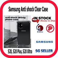(SG Seller) Samsung S20, S20 Plus, S20 Ultra Anti shock Clear Case