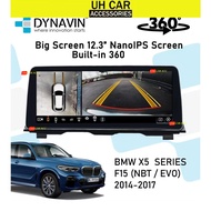 DYNAVIN 12.3 INCH BMW F15 NBT EVO OEM 360 ANDROID SYSTEM SCREEN