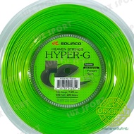 SOLINCO HYPER G &amp; HYPER G [SOFT] 1.25 (16LGauge)/1.20 (17Gauge) แบบม้วน เอ็นไม้เทนนิส ของแท้ 💯%