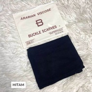 Zaryta Scarf Id Pashmina Hijab Arab Viscose Buckle Scarves Azara Berbahan 100% Premium Luxury Dengan