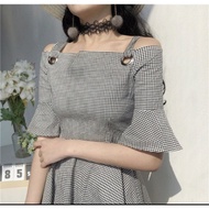 Baby checkered dress 35kg