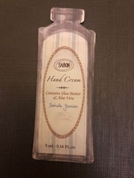 Sabon hand cream sample (delicate jasmine)