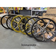 K7 Sport Rim Carbon Limited edition dan Hitam Y125/ Rim Gold Y15