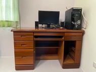 花梨木電腦桌/書桌/木頭傢俱