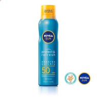 [🚚พร้อมส่ง] Nivea Sun Spray นีเวีย ซัน กันแดดผิวกาย โพรเท็คแอนด์ดราย ทัช รีเฟรชชิ่ง ซัน สเปรย์ SPF50 200mL