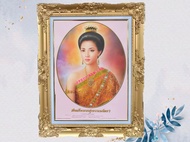 กรอบหลุยส์ ภาพพระสุพรรณกัลยา  ขนาด15x21นิ้ว กรอบรูปมงคล ของขวัญ ของฝาก ของที่ระลึก ขึ้นบ้านใหม่ ตกแต