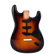 Alder body with shielding coating, ST electric guitar body (in stock)