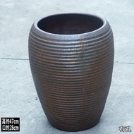 Ceramic Flower Pot Dragon Blood Tree Flower Pot Floor-standing Outdoor Landscape Pot Balcony Vegetab