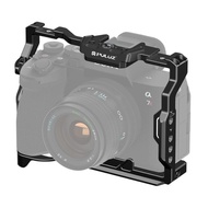 most welcomed PULUZ Metal Camera Cage Stabilizer Rig for Sony A7 IV / ILCE-7M4 / A7M4 / A7M3 / A7R3 