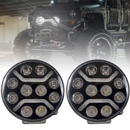 12V 24V Slim Combo Light Round Led Driving Light Auxiliary Light For Truck Car Utv Atv