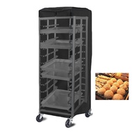 1 Piece Bun Pan Rack Cover High Density Waterproof and Dustproof Bread Rack Cover Bakery Single Rack