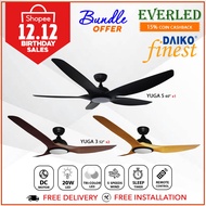 [Daiko 3 Room Yuga Package] Daiko Yuga 5 x 1 + Daiko Yuga 3 x 2 (DC Inverter Fan)